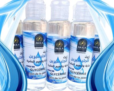 Une gamme de divers produits cosmétiques naturels