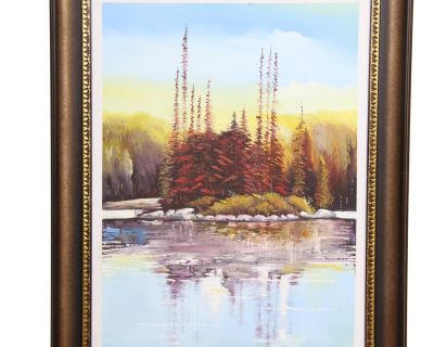 Tableau à l’huile – Paysage naturel