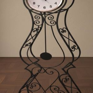 ساعة من الفولاذ