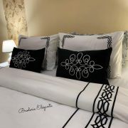 شراشف سرير مطرزة فاخرة