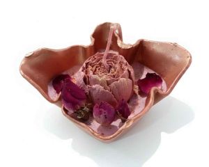 Bougies parfumées en forme de fleur