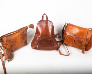 الحقائب الجلدية