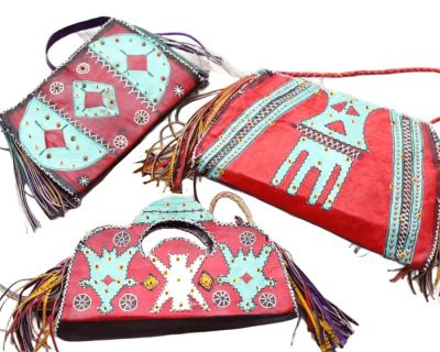 حقيبة جلدية للنساء