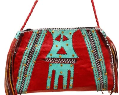 حقيبة جلدية للنساء