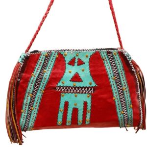 حقيبة جلدية للنساء