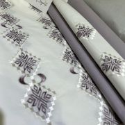 شراشف سرير مطرزة فاخرة