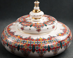 Boîte à bonbons en céramique