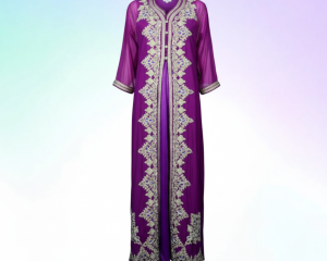 Caftan algérien traditionnel