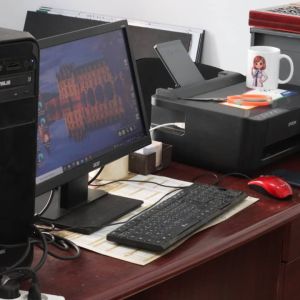 تقديم خدمات في ميدان الطباعة