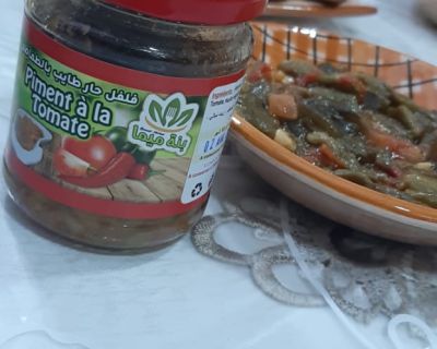 Piment fort a la tomate فلفل حار بالطماطم