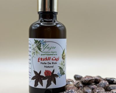 زيت الخروع معصورة على البارد