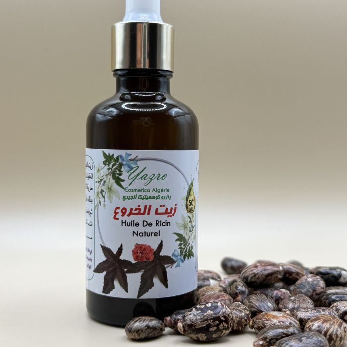 زيت الخروع معصورة على البارد