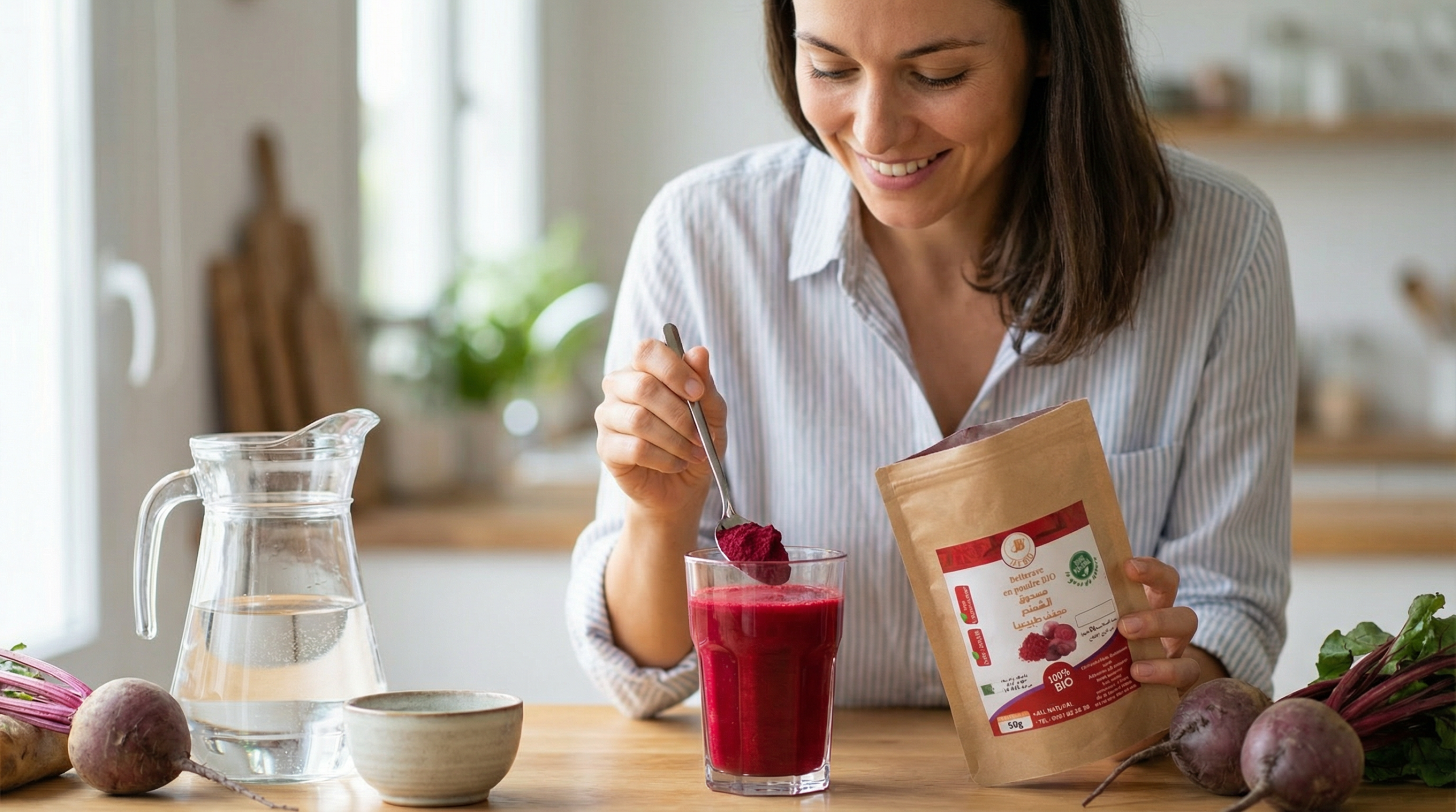 poudre de betterave مسحوق الشمندر