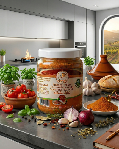 Mélange de légumes séché et les plantes aromatiques تشكيلة الخضر المجففة و الاعشاب العطرية