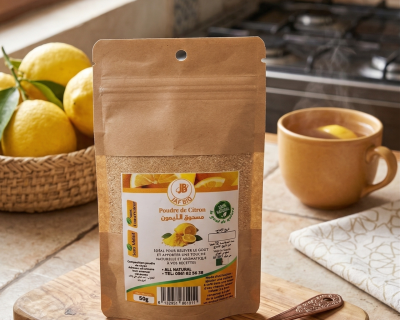 poudre de citron séché مسحوق الليمون المجفف