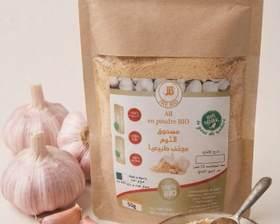 مسحوق الثوم المجفف poudre d&rsquo;ail séché