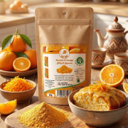 poudre d&rsquo;orange séchée مسحوق البرتقال المجفف