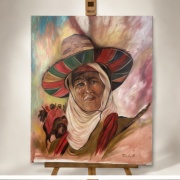 لوحات فنية منقوشة على الخشب