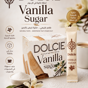 DOLCIE SUCRE BLANC VANILLÉ 250G