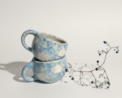 Mug en poterie fait main