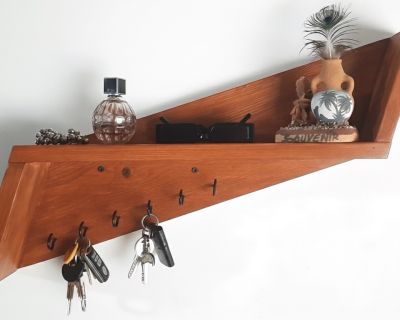 étagère murale en bois