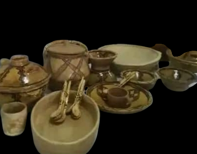 أواني فخارية